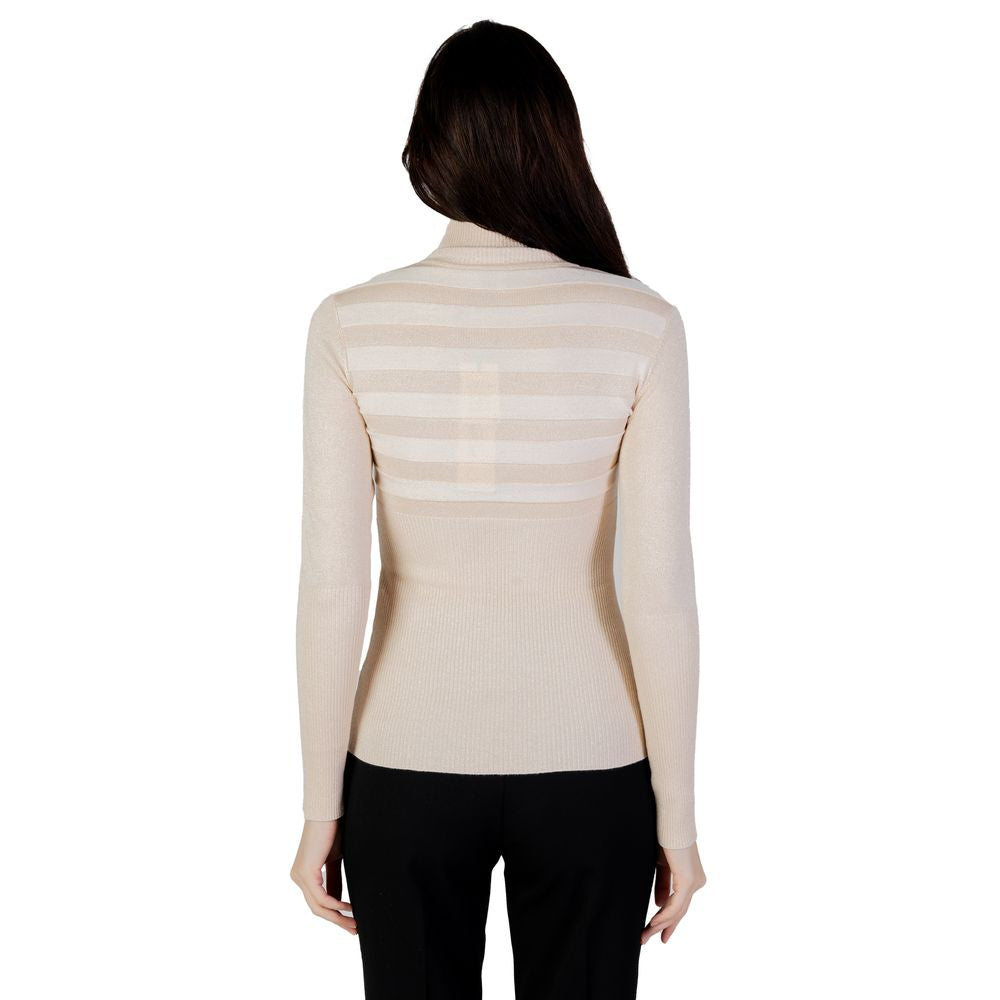Maglione in viscosa rosa