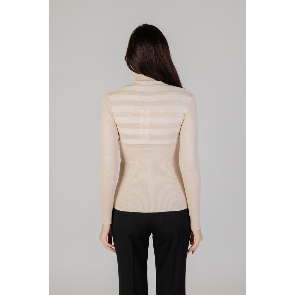 Maglione in viscosa rosa