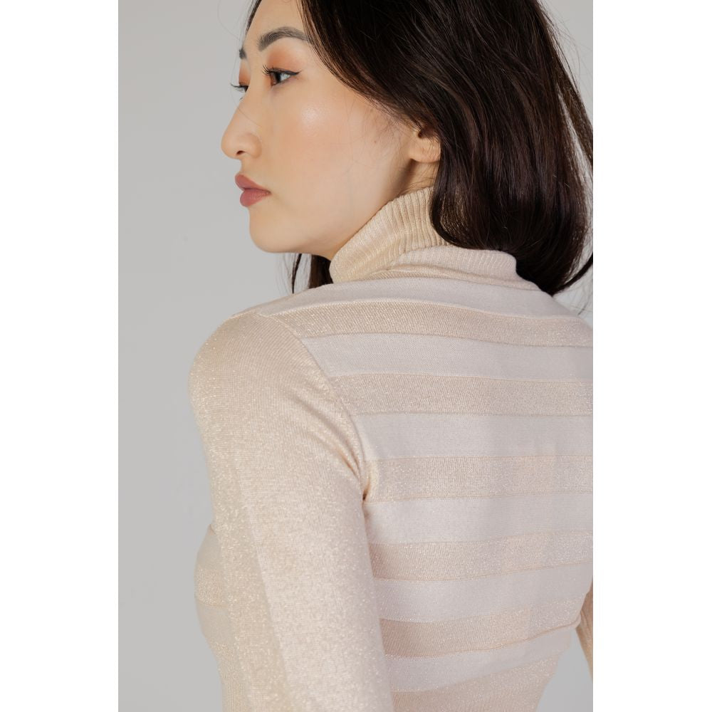 Maglione in viscosa rosa
