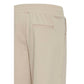 Beige Polyethylene Polyethylene Jeans & Pant