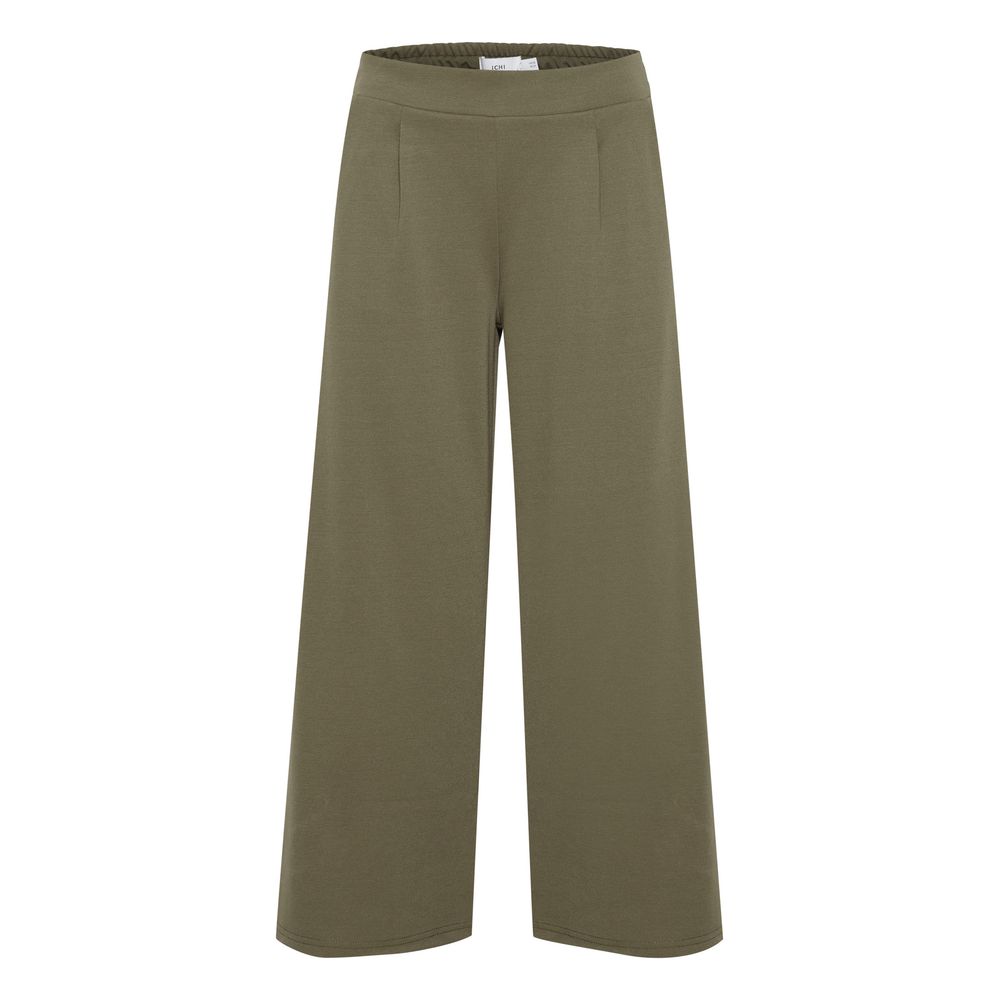 Green Polyester Polyester Jeans & Pant