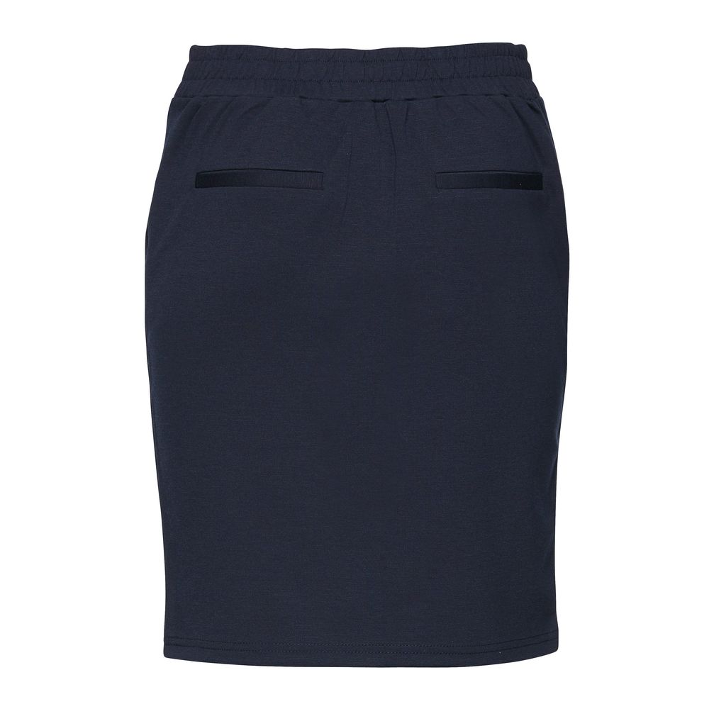 Blauer Polyesterrock