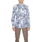 Camicia di cotone blu