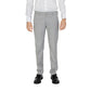 Graue Polyesterjeans und -hose