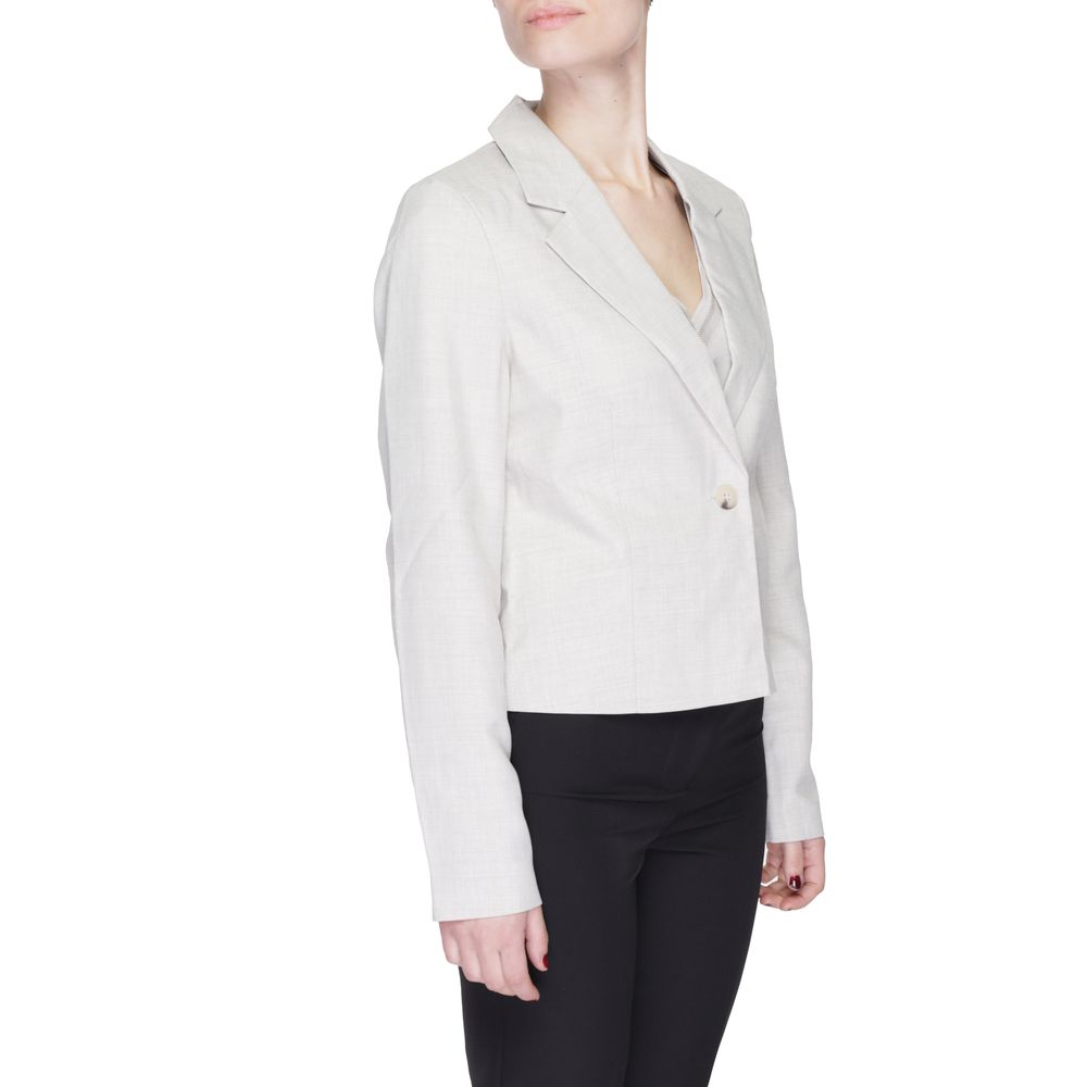 Abiti e blazer in poliestere grigio