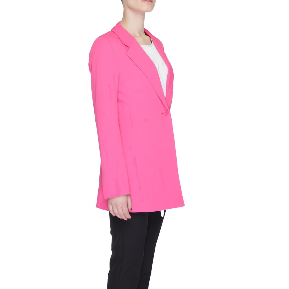 Abiti e blazer in poliestere rosa