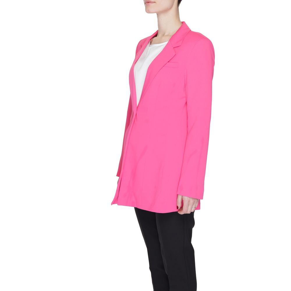 Abiti e blazer in poliestere rosa