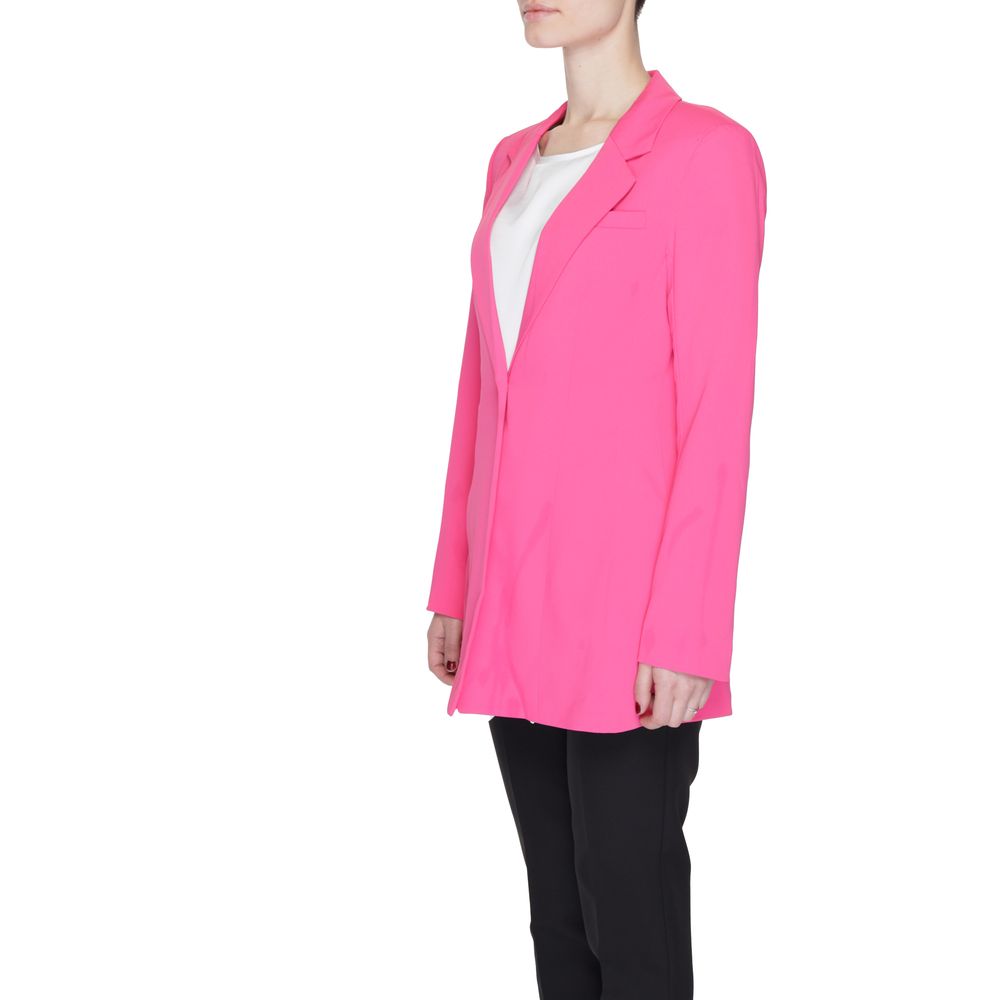 Abiti e blazer in poliestere rosa