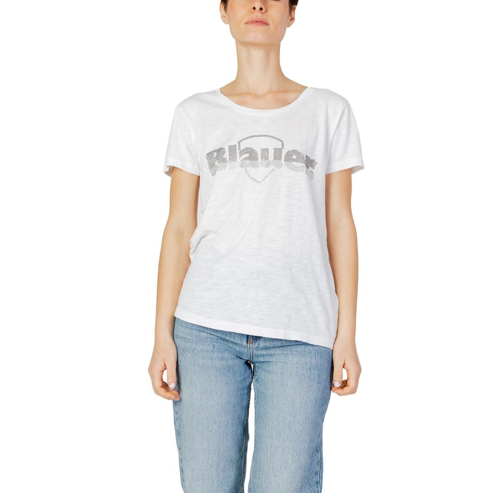 Top e T-shirt in cotone bianco