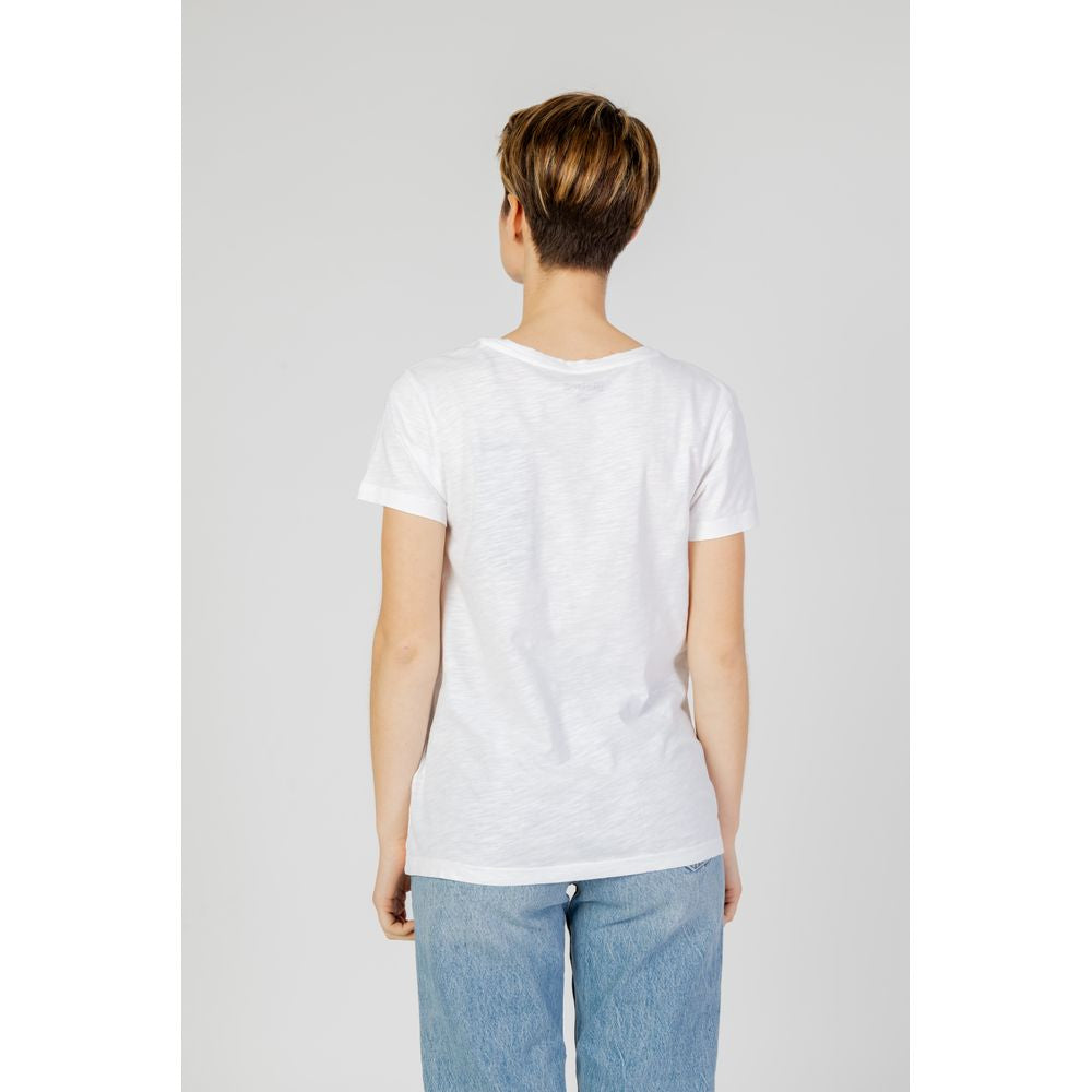 Top e T-shirt in cotone bianco