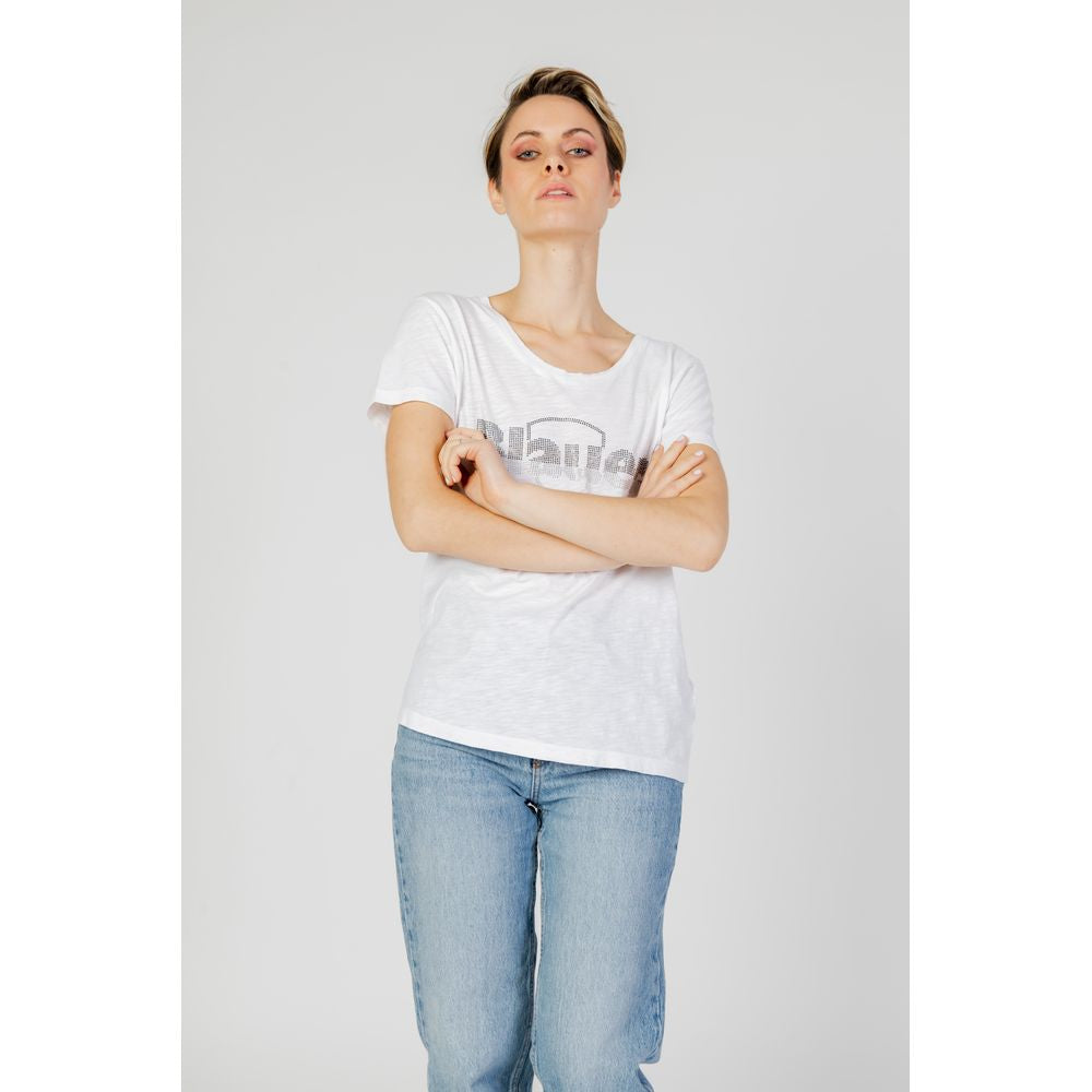 Top e T-shirt in cotone bianco