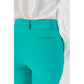 Green Polyester Jeans & Pant