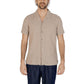 Beige Linen Shirt