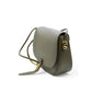 Green Leather Women Crossbody Bag