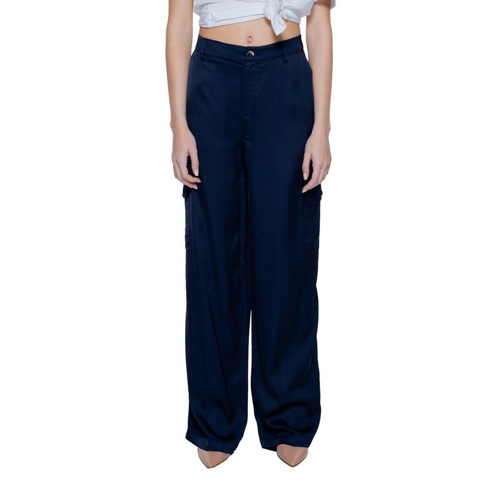 Jeans e pantaloni in viscosa blu