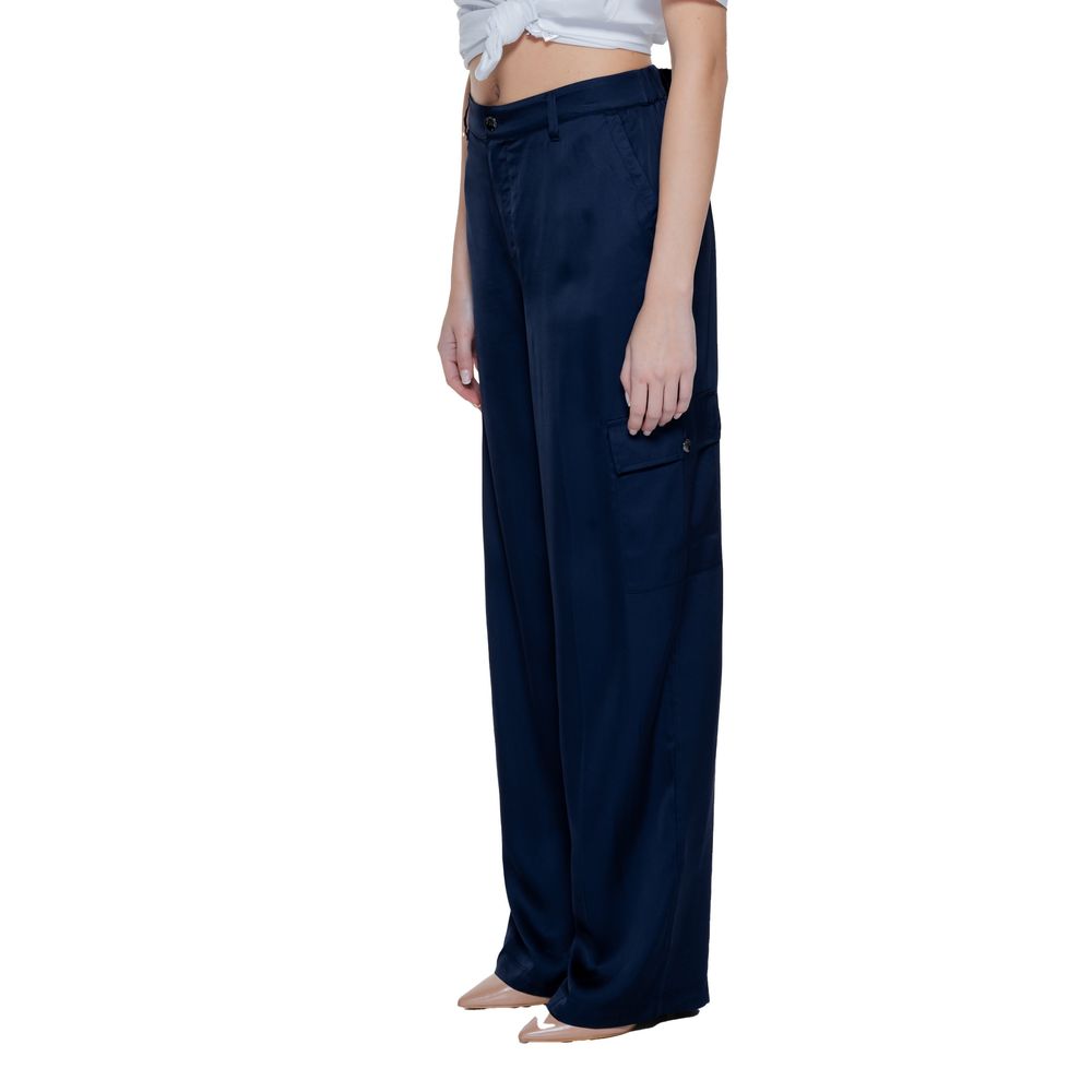 Jeans e pantaloni in viscosa blu