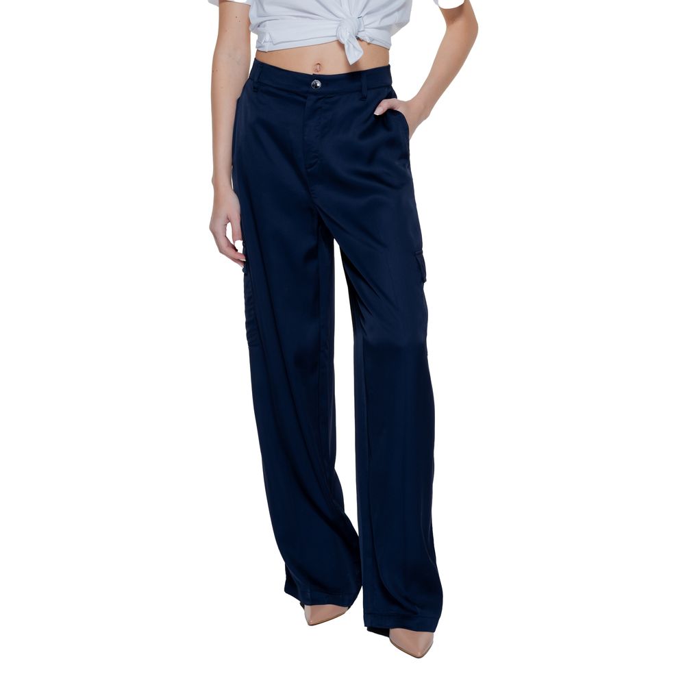 Jeans e pantaloni in viscosa blu