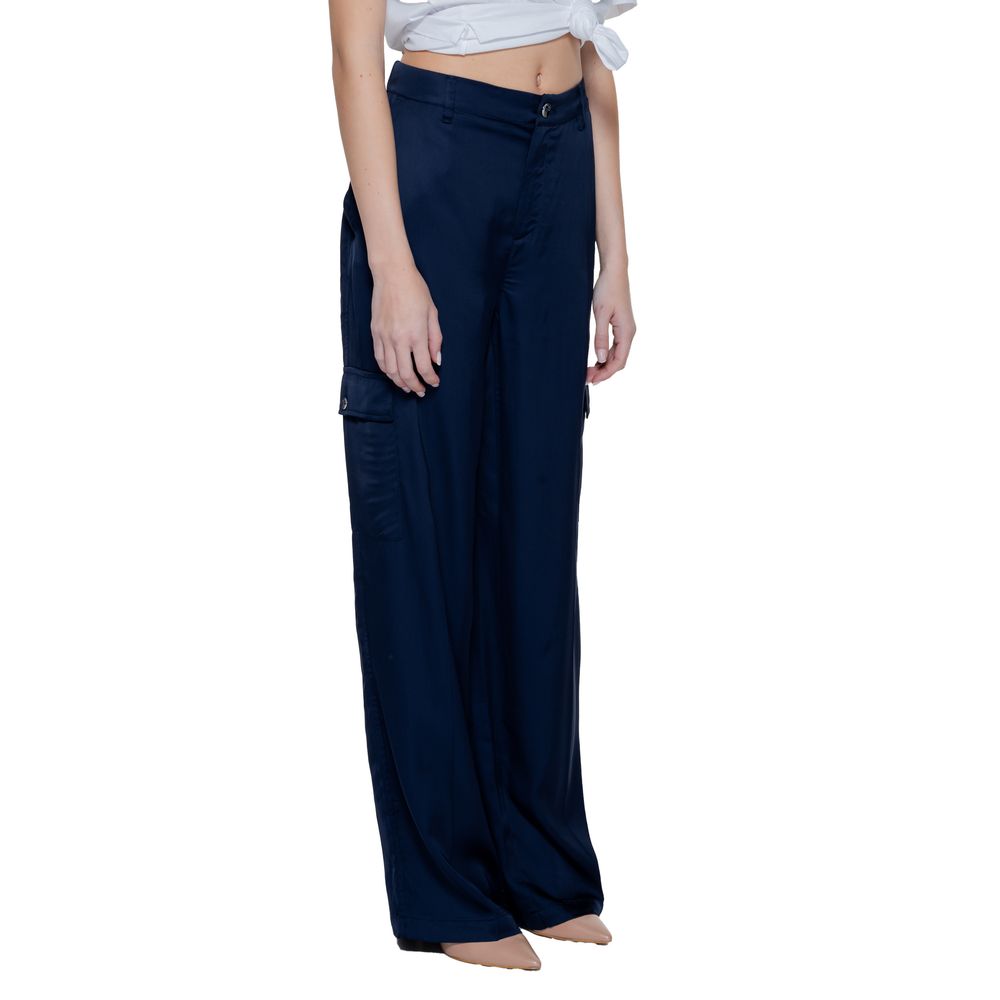 Jeans e pantaloni in viscosa blu
