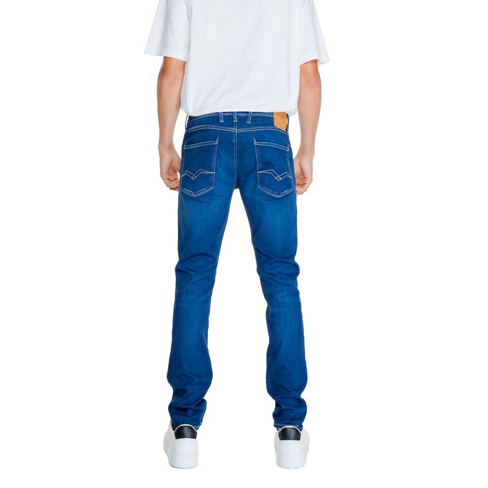 Blaue Jeans und Hose aus Baumwolle