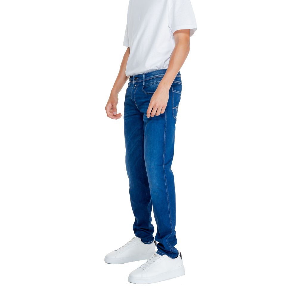 Blaue Jeans und Hose aus Baumwolle