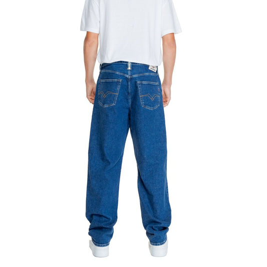 Jeans e pantaloni in cotone blu