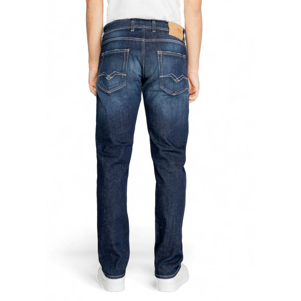 Blaue Jeans und Hose aus Baumwolle