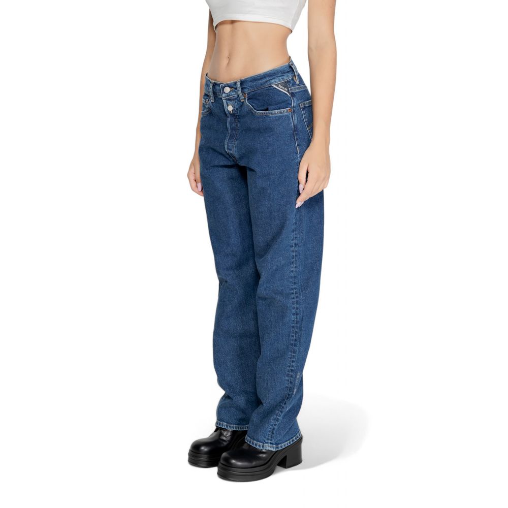 Blaue Jeans und Hose aus Baumwolle