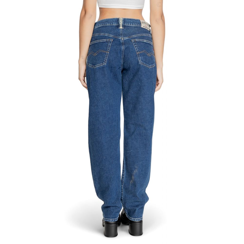 Blaue Jeans und Hose aus Baumwolle