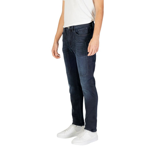 Jeans e pantaloni in cotone nero