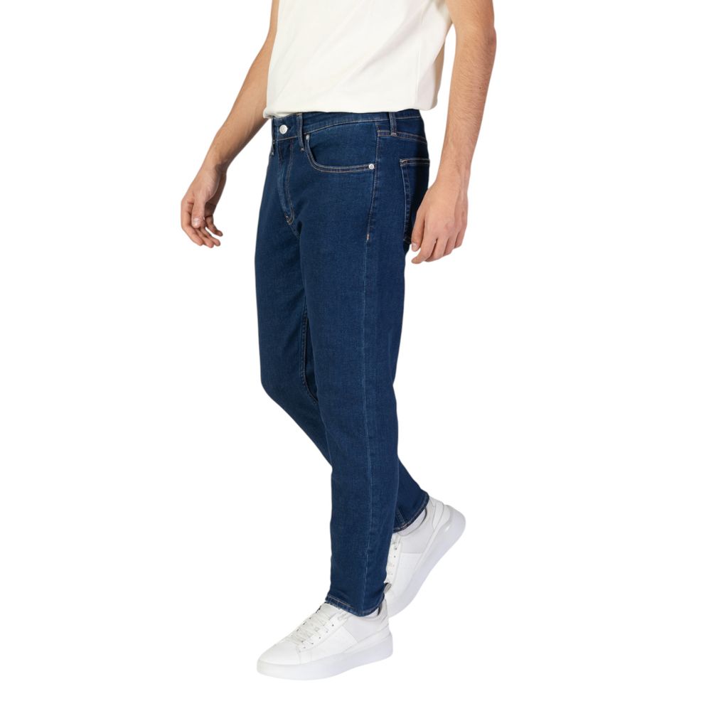 Blaue Jeans und Hose aus Baumwolle
