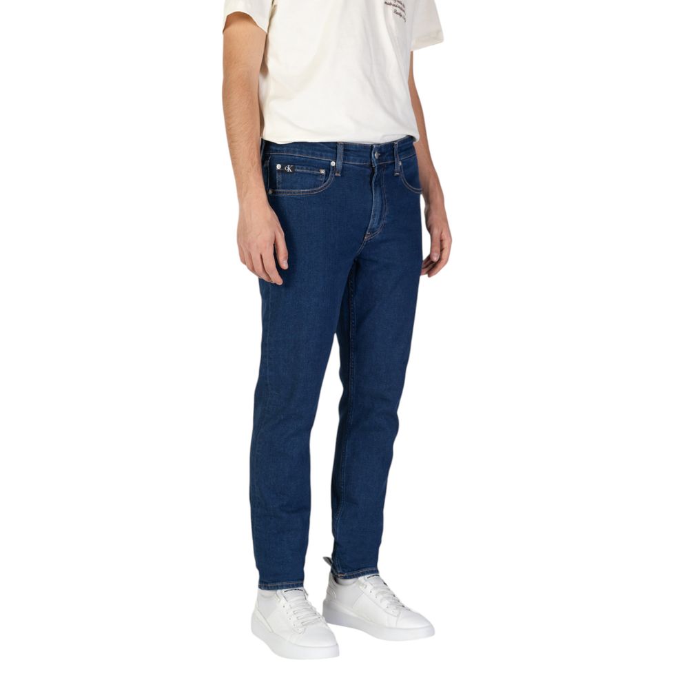 Blaue Jeans und Hose aus Baumwolle