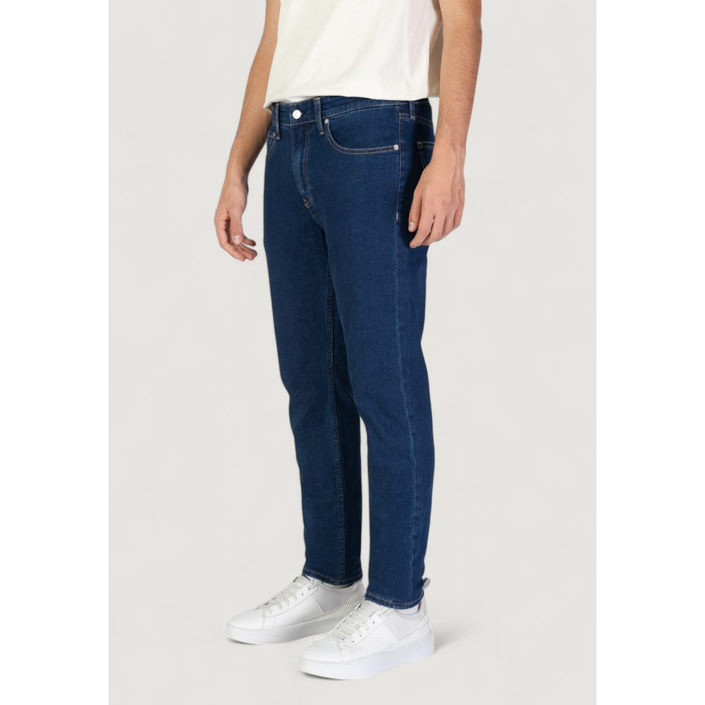 Blaue Jeans und Hose aus Baumwolle