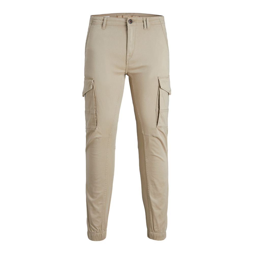 Jeans e pantaloni in cotone beige