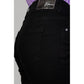Street One Black Cotton Slim Fit Jean