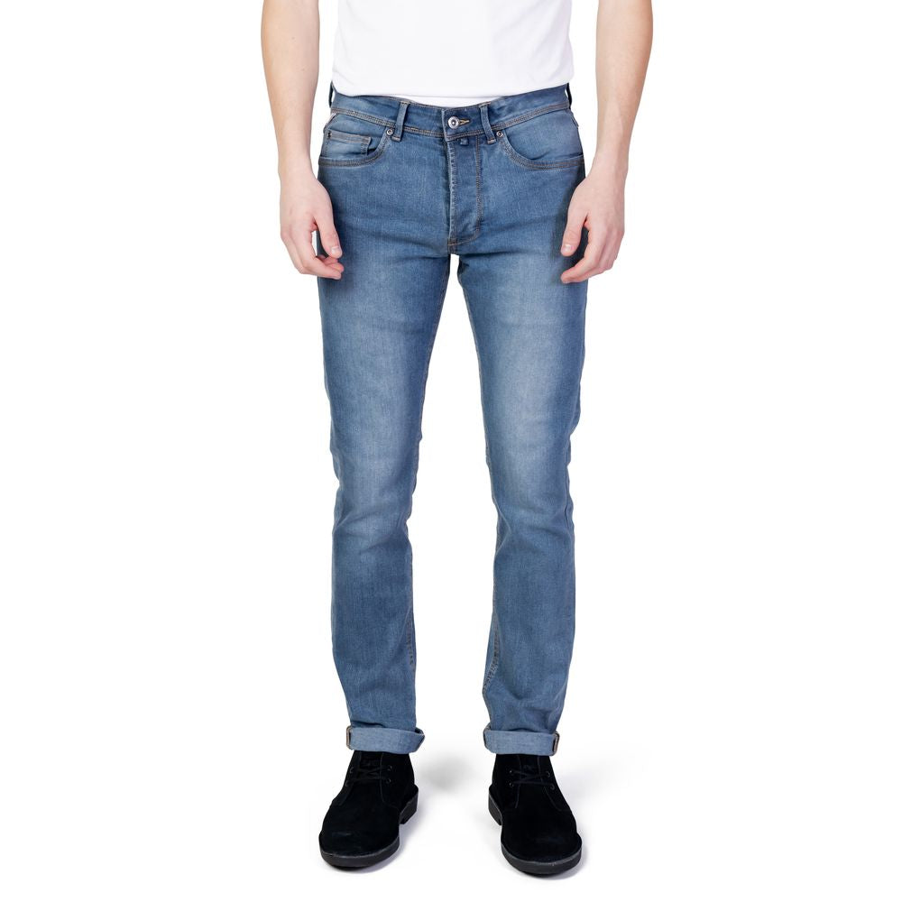 Blaue Jeans und Hose aus Baumwolle