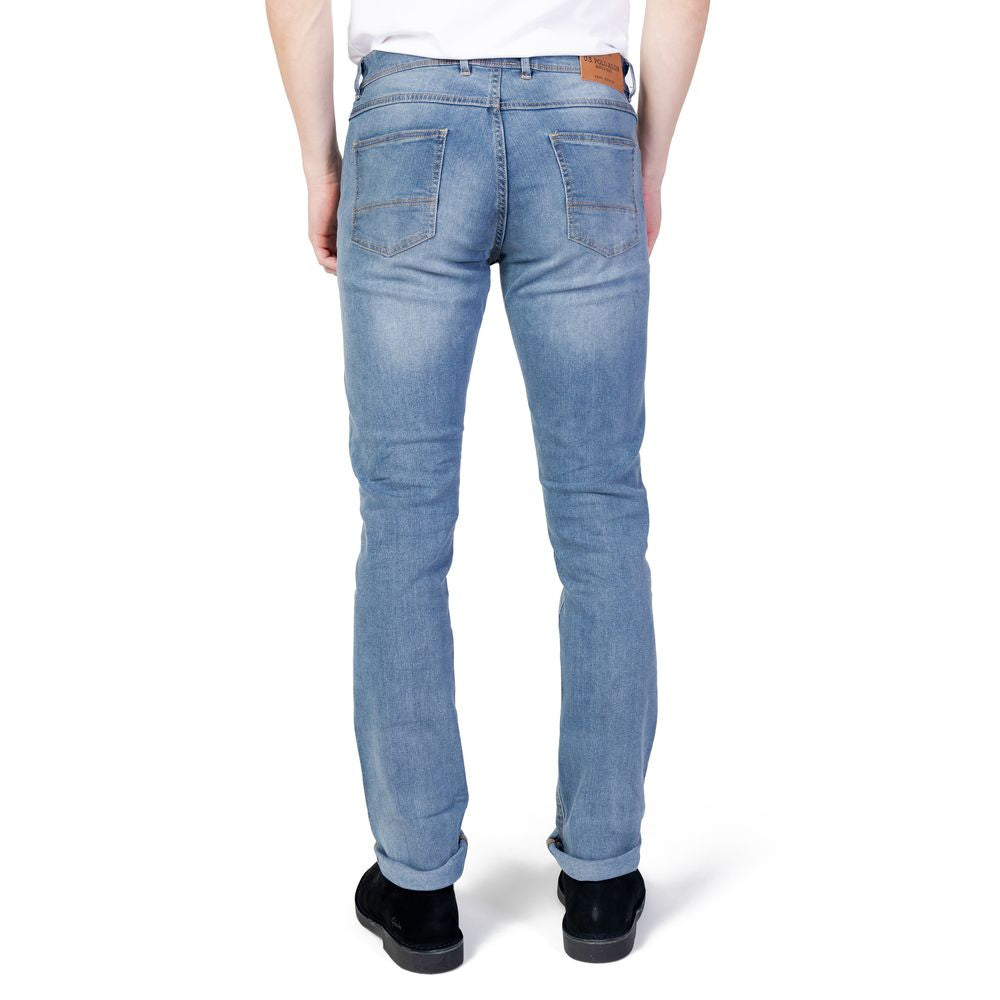 Blaue Jeans und Hose aus Baumwolle