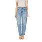 Light Blue Cotton Jeans & Pant