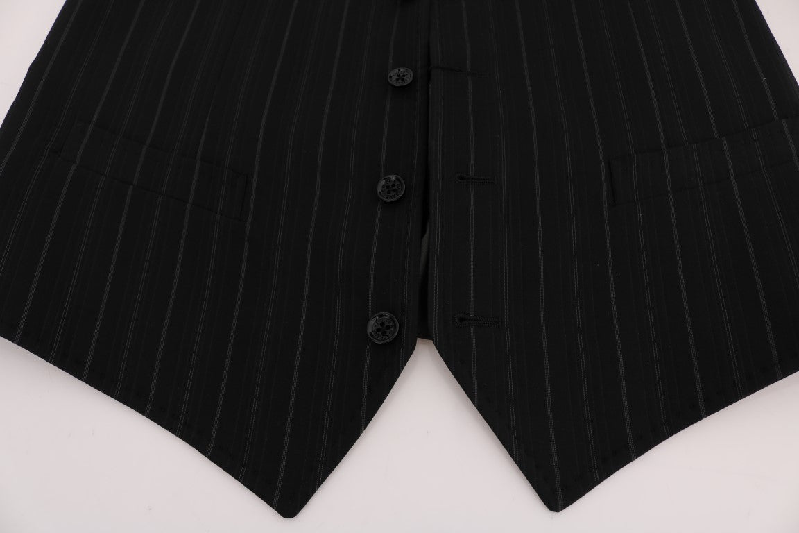 Elegante gestreifte Weste