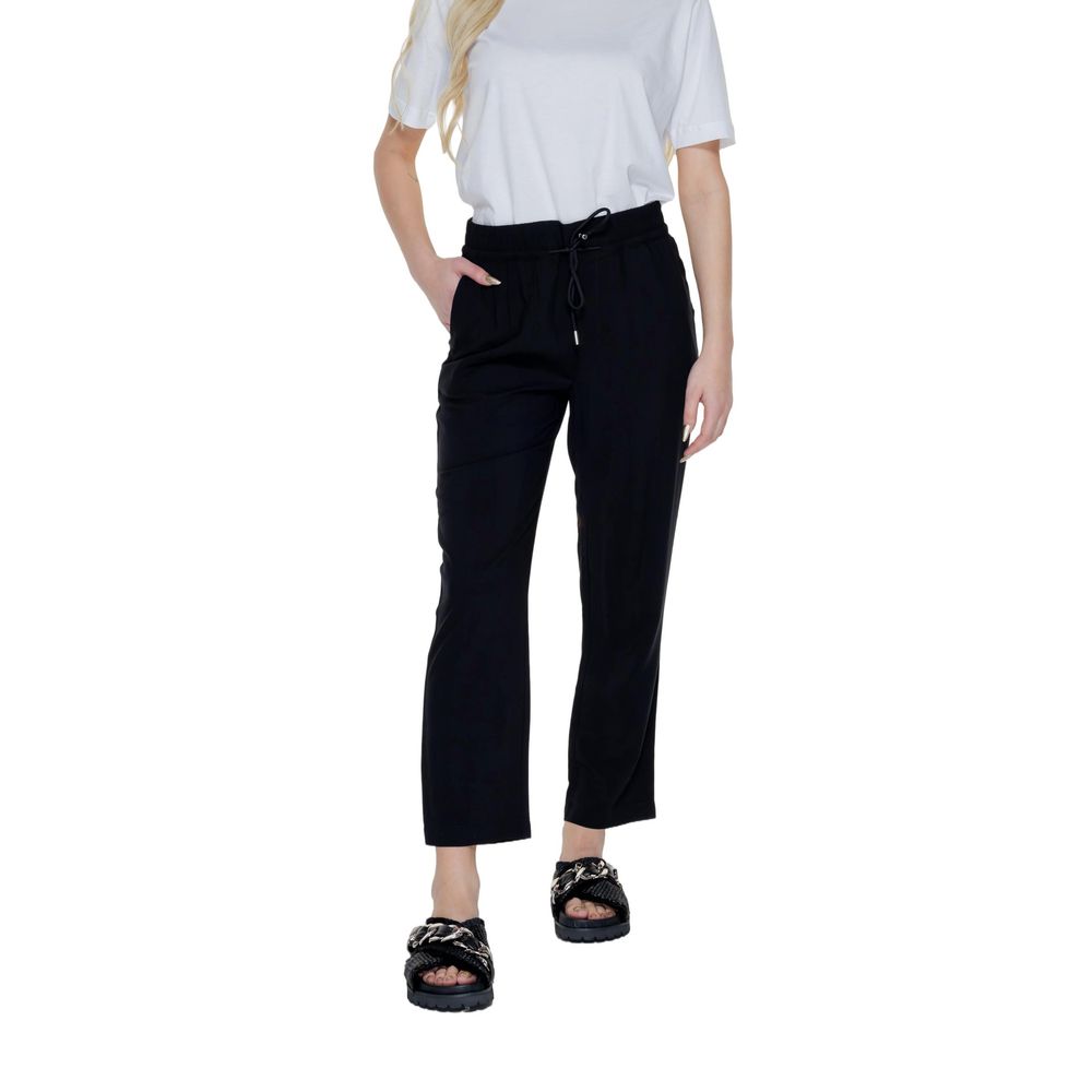 Jeans e pantaloni in viscosa nera