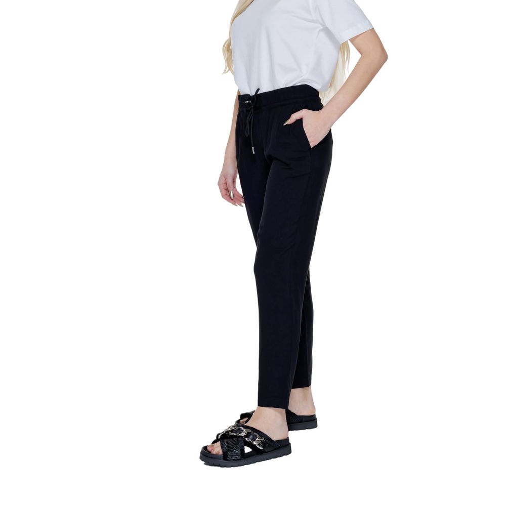 Jeans e pantaloni in viscosa nera