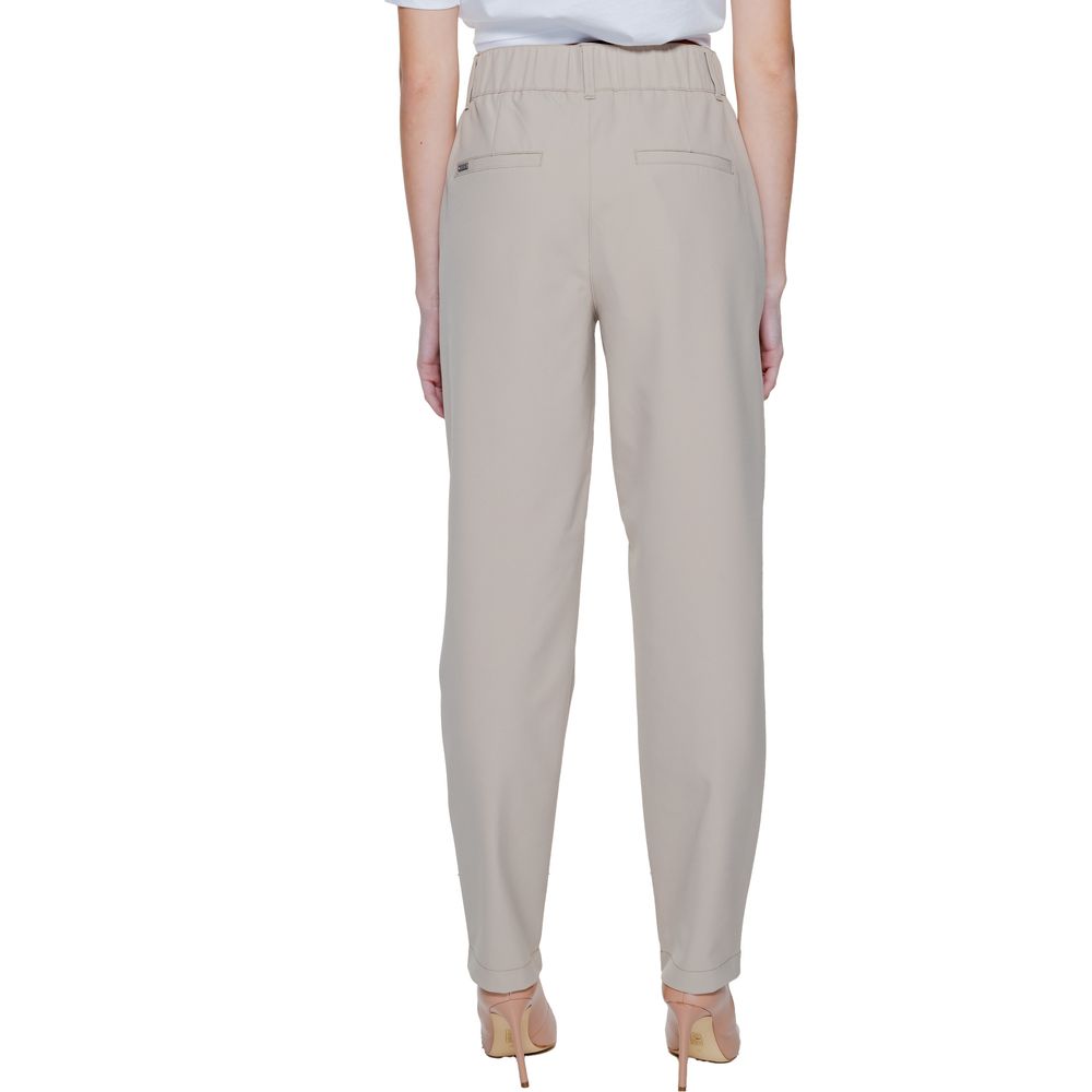 Jeans e pantaloni in poliammide beige