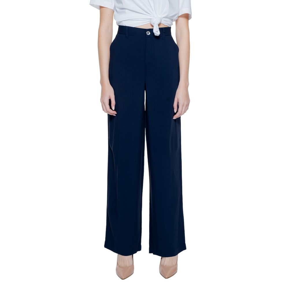 Jeans e pantaloni in viscosa blu
