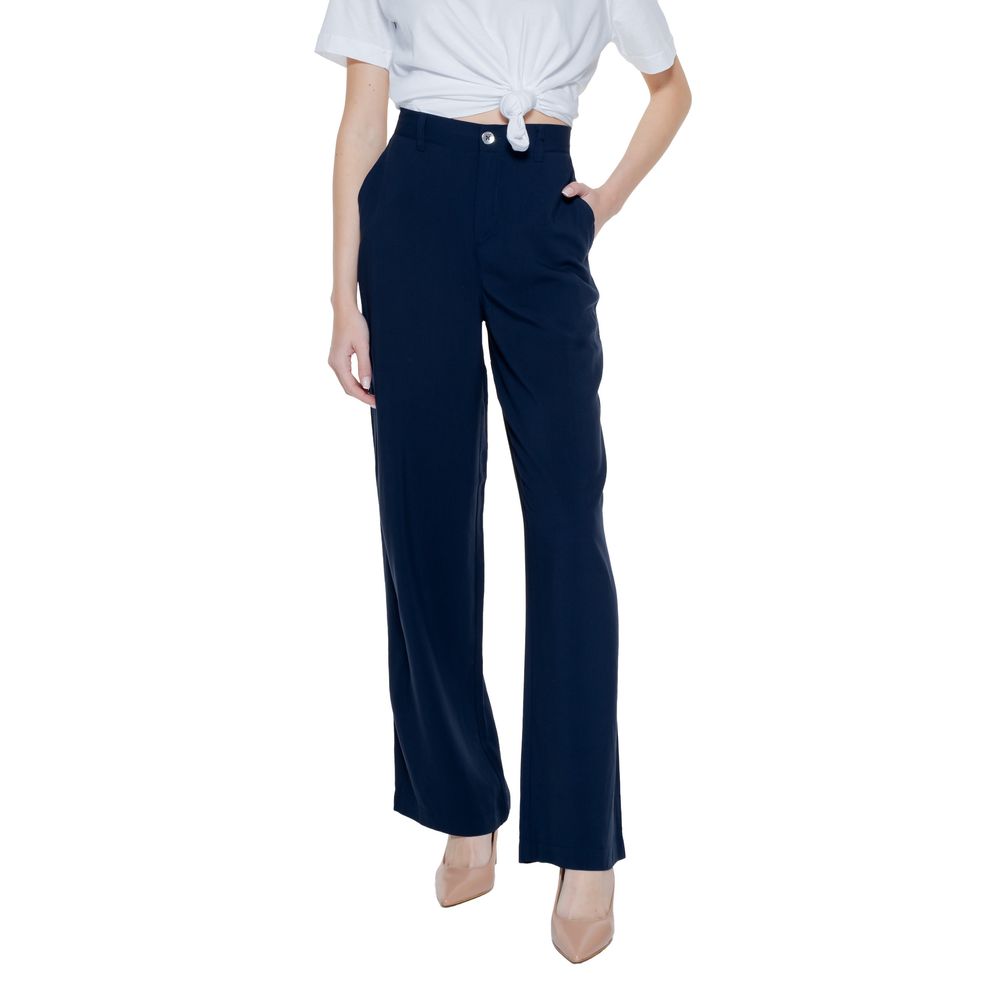 Jeans e pantaloni in viscosa blu