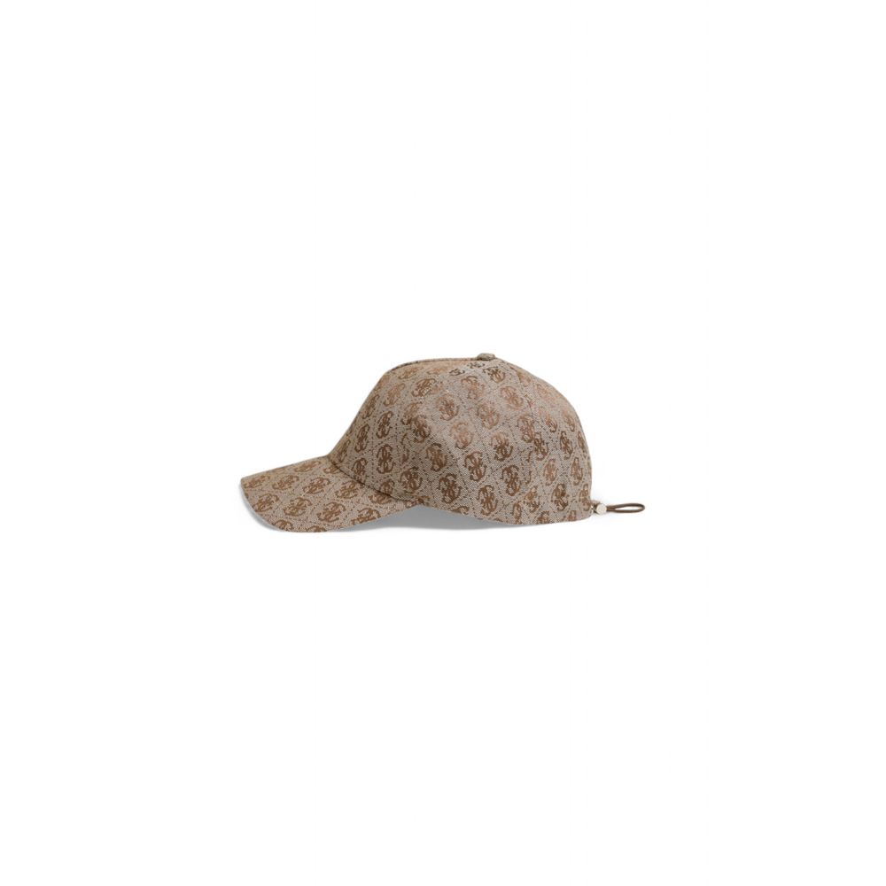 Cappello in poliestere beige