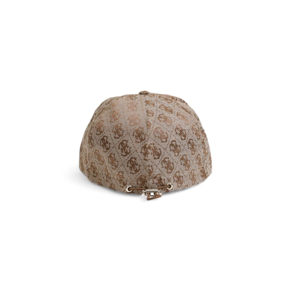 Cappello in poliestere beige