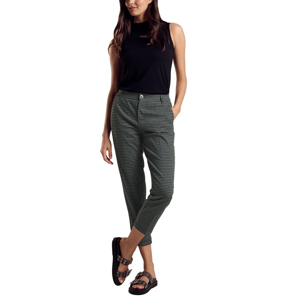 Grüne Polyester Jeans &amp; Hose