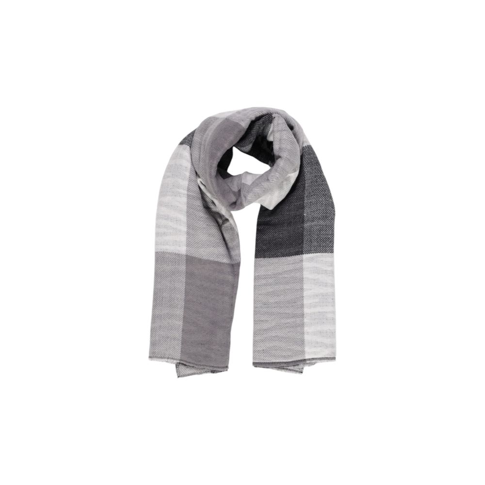 Black Polyester Polyester Scarf