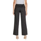 Schwarze Polyesterjeans und -hose