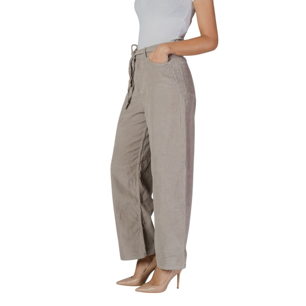 Jeans e pantaloni in cotone beige