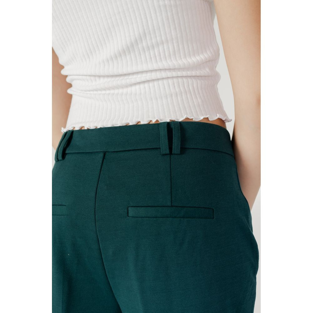 Grüne Polyester Jeans &amp; Hose